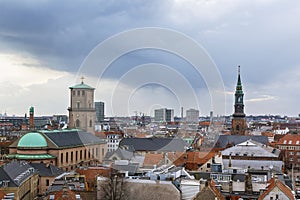 View of the Copenhagen, Denmark