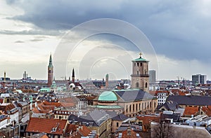 View of the Copenhagen, Denmark