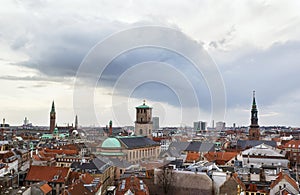 View of the Copenhagen, Denmark