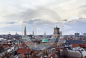 View of the Copenhagen, Denmark