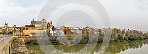 View of Cordoba with Mosque Cathedral, Spain