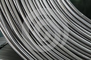 View of cored wire