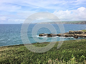 A view of the Cornish Coast near Lands End