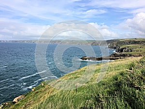 A view of the Cornish Coast near Lands End