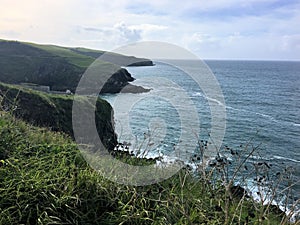 A view of the Cornish Coast near Lands End