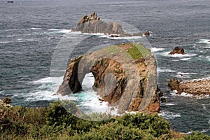 A view of the Cornish Coast near Lands End