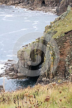 A view of the Cornish Coast near Lands End