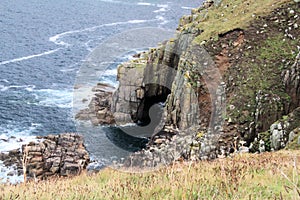 A view of the Cornish Coast near Lands End