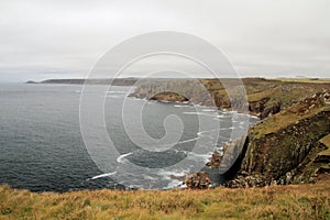 A view of the Cornish Coast near Lands End