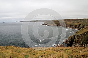 A view of the Cornish Coast near Lands End