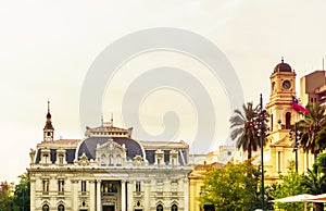 Correo Central building in Santiago de Chile