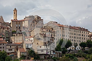 View of Corte, Corsica