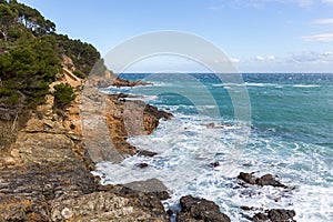 View of Costa Brava from Cami de Ronda photo