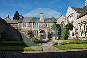 View of Cotehele House courtyard