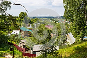 View of the cottage garden building