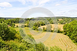 View of the countryside of Mont-Devant-Sassey