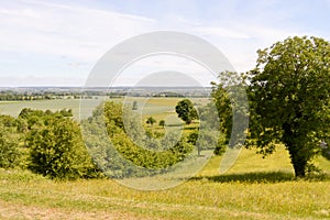 View of the countryside of Mont-Devant-Sassey