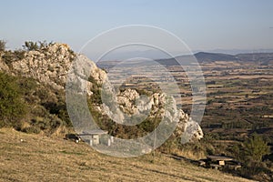 View of Countryside, Poza de la Sal; Burgos