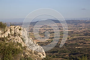 View of Countryside in Poza de la Sal; Burgos photo