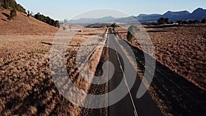 View of the countryside in Tarome, The Scenic Rim.