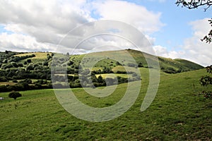 A view of the Shopshire Countryside near Caer Caradoc photo