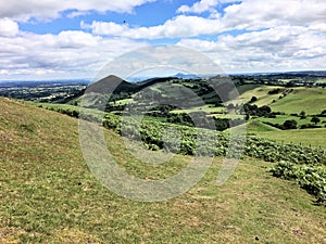 A view of the Shopshire Countryside near Caer Caradoc photo