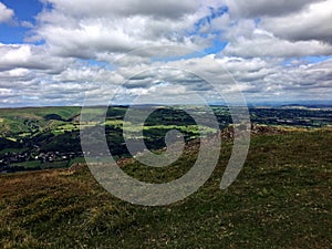 A view of the Shopshire Countryside near Caer Caradoc photo