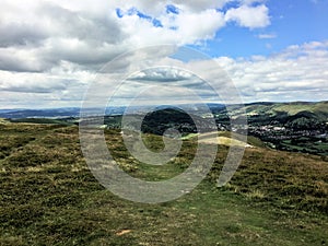 A view of the Shopshire Countryside near Caer Caradoc photo