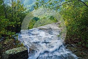 View of Crabtree Falls from the Top of the Falls