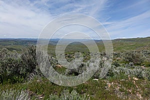 View from Crane Creek, Idaho