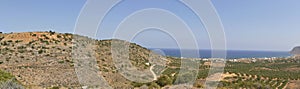 View of a Cretan landscape