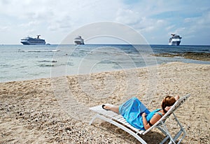 The View with Cruise Liners