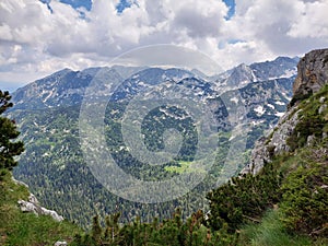 View from Crvena Greda, Durmitor, Montenegro