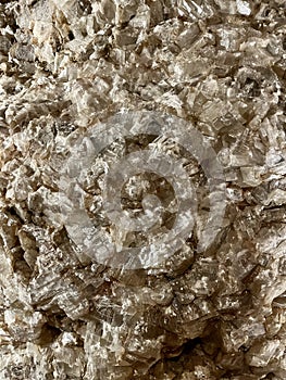 Crystal formations Longhorn Caverns