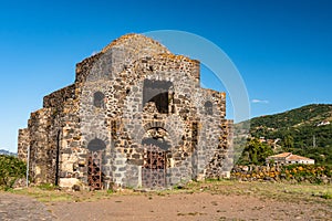 View of Cuba di Santa Domenica near Castiglione di Sicilia