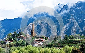 View of Danba,Sichuan 3