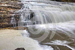 View of Darnley Grist Mill in Ontario, Canada