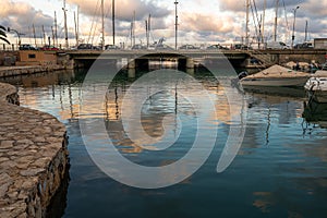 View of Darsena de Ca`n Barbara, Palma de Mallorca