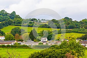 View of Dartmoor National Park England