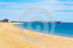 View of Deal beach Kent England