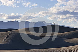 View from Death Valley Dunes