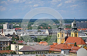 View of Debrecen city, Hungary