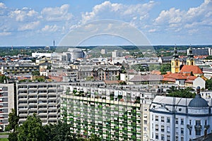 View of Debrecen city, Hungary