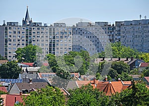 View of Debrecen city, Hungary