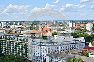 View of Debrecen city, Hungary