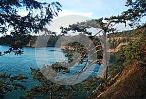 View from Deception Pass State Park, Washington