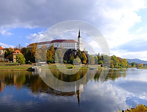 View of the Decin Castle
