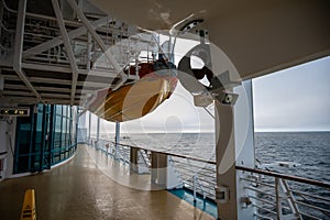 View of deck 5 of the Serenade of the Seas