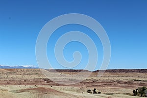 View at desert from AÃ¯t-Ben-Haddou Ksar of Ait-Ben-Haddou