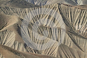 View of desert from Pucara de Copaquilla photo